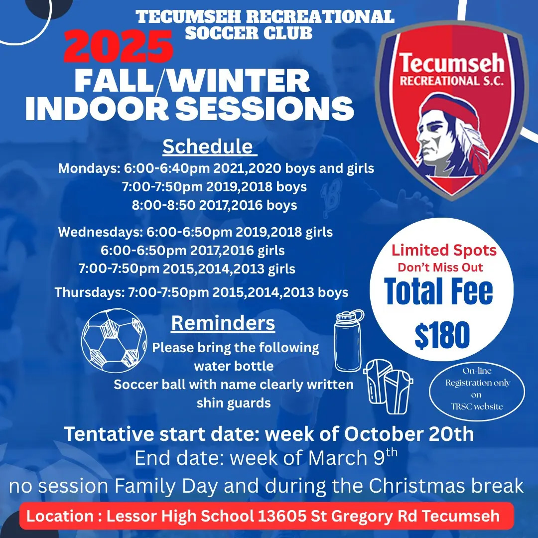 2025 indoor Soccer